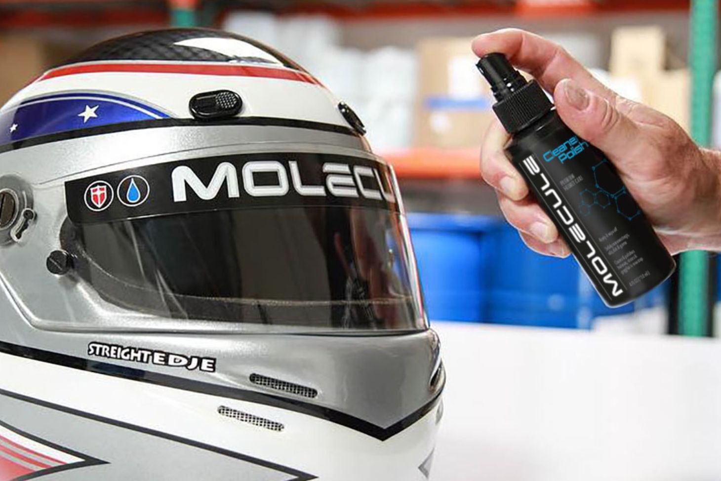 Molecule Helmet Cleaner and Polish