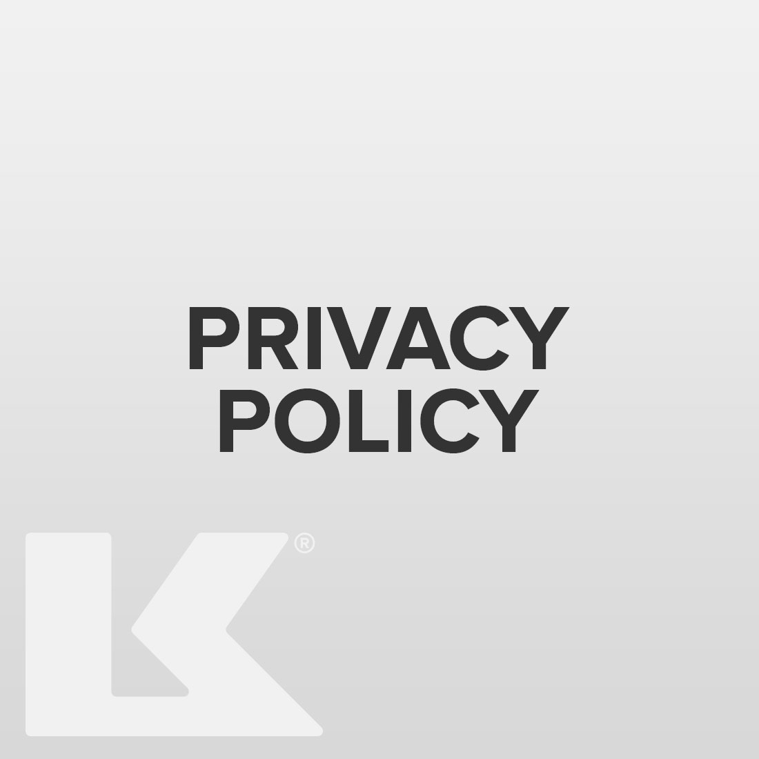 Privacy Policy