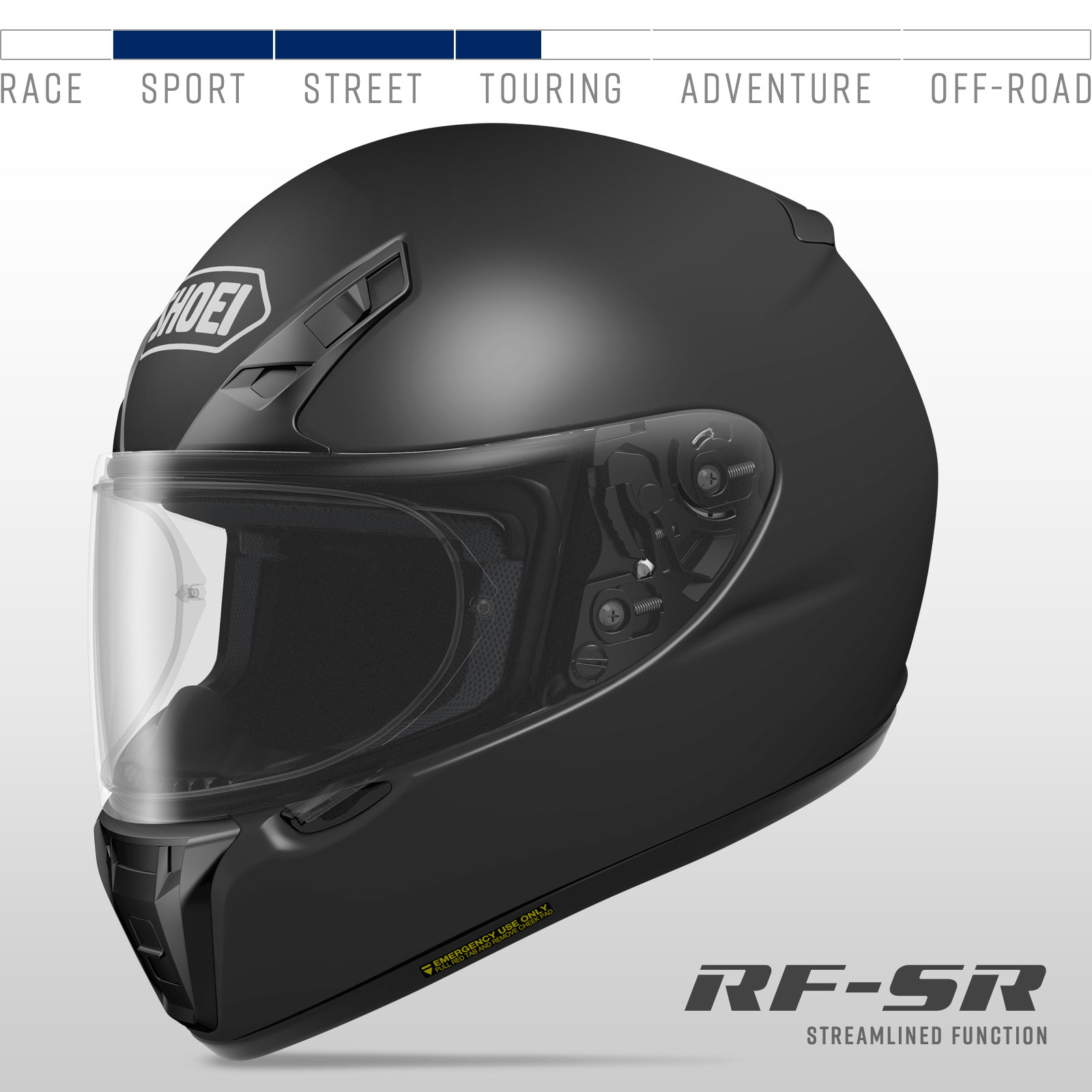 SHOEI RF-SR