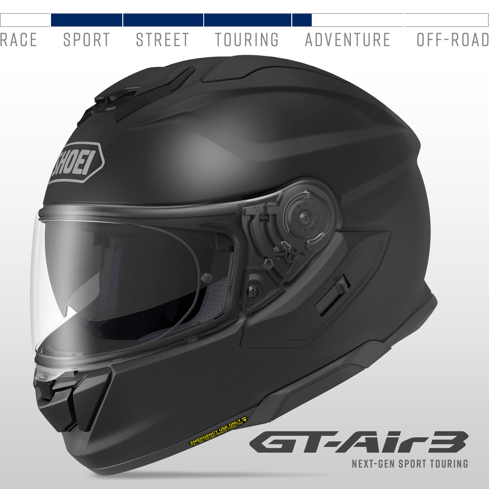 SHOEI GT-AIR 3