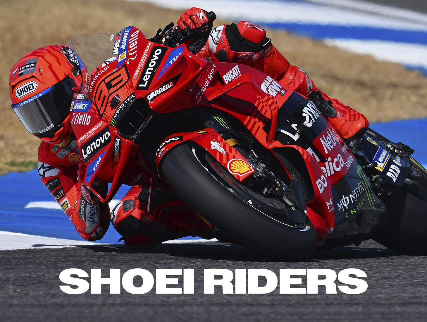 SHOEI sponsored riders
