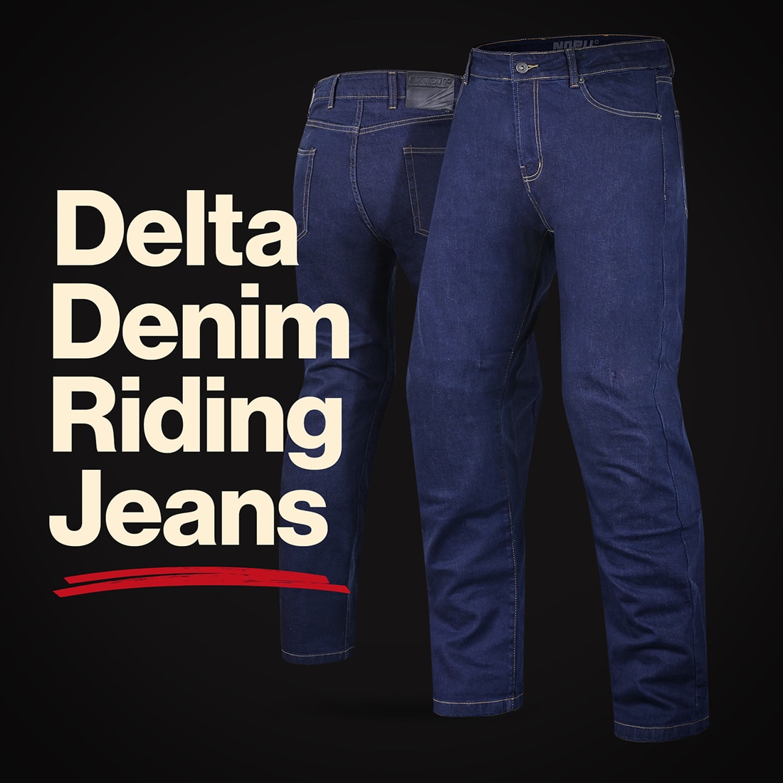 NORU Delta Denim Riding Jeans