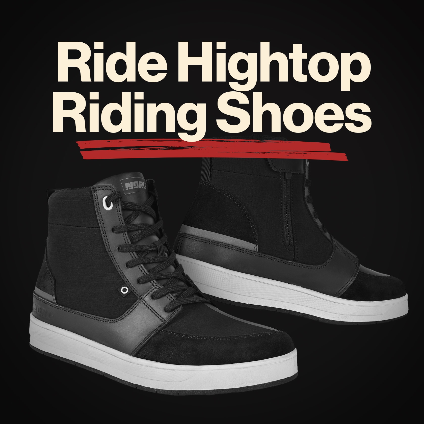 NORU Ride Hightop Riding Shoes