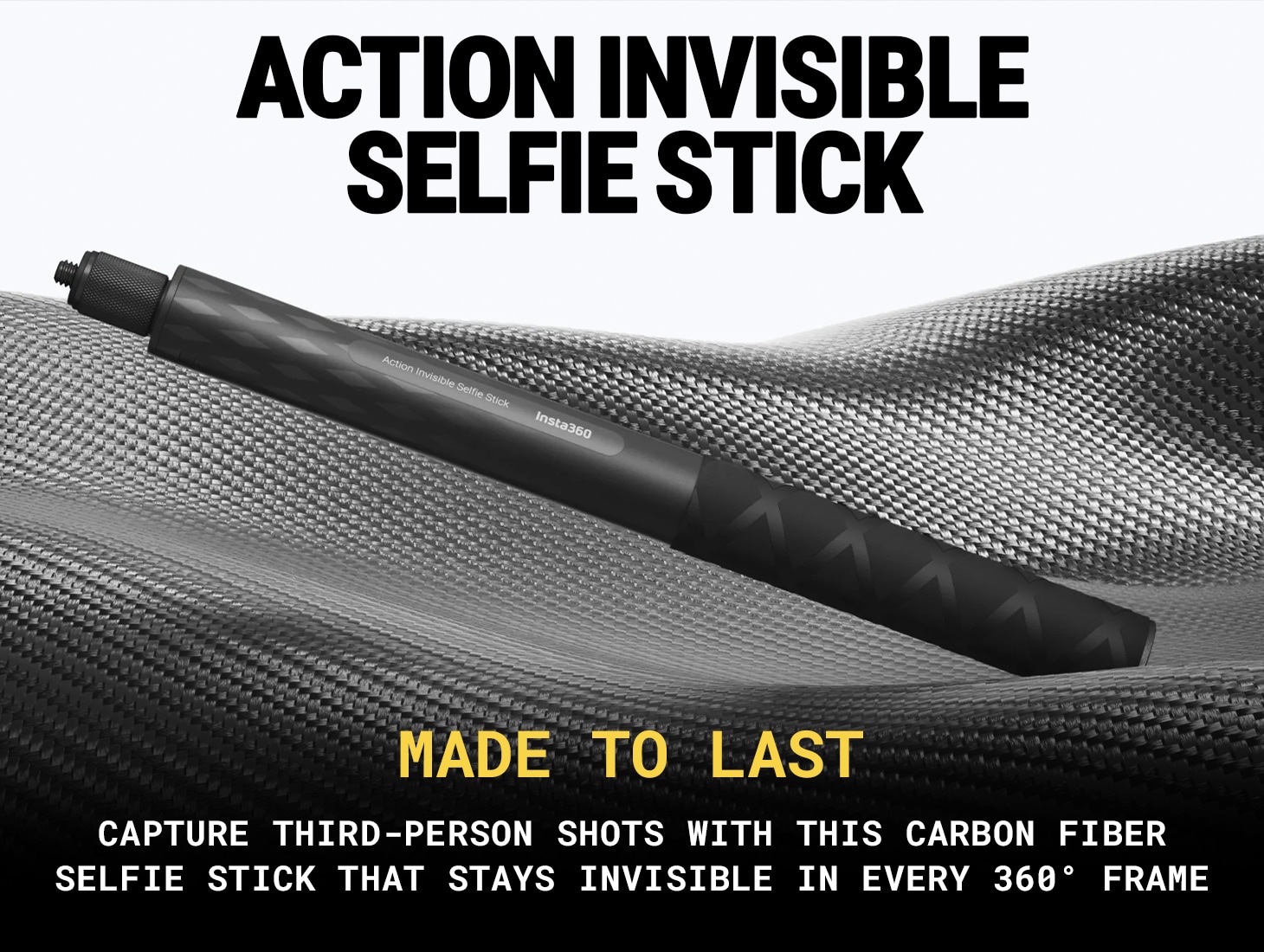 Action Invisible Selfie Stick
