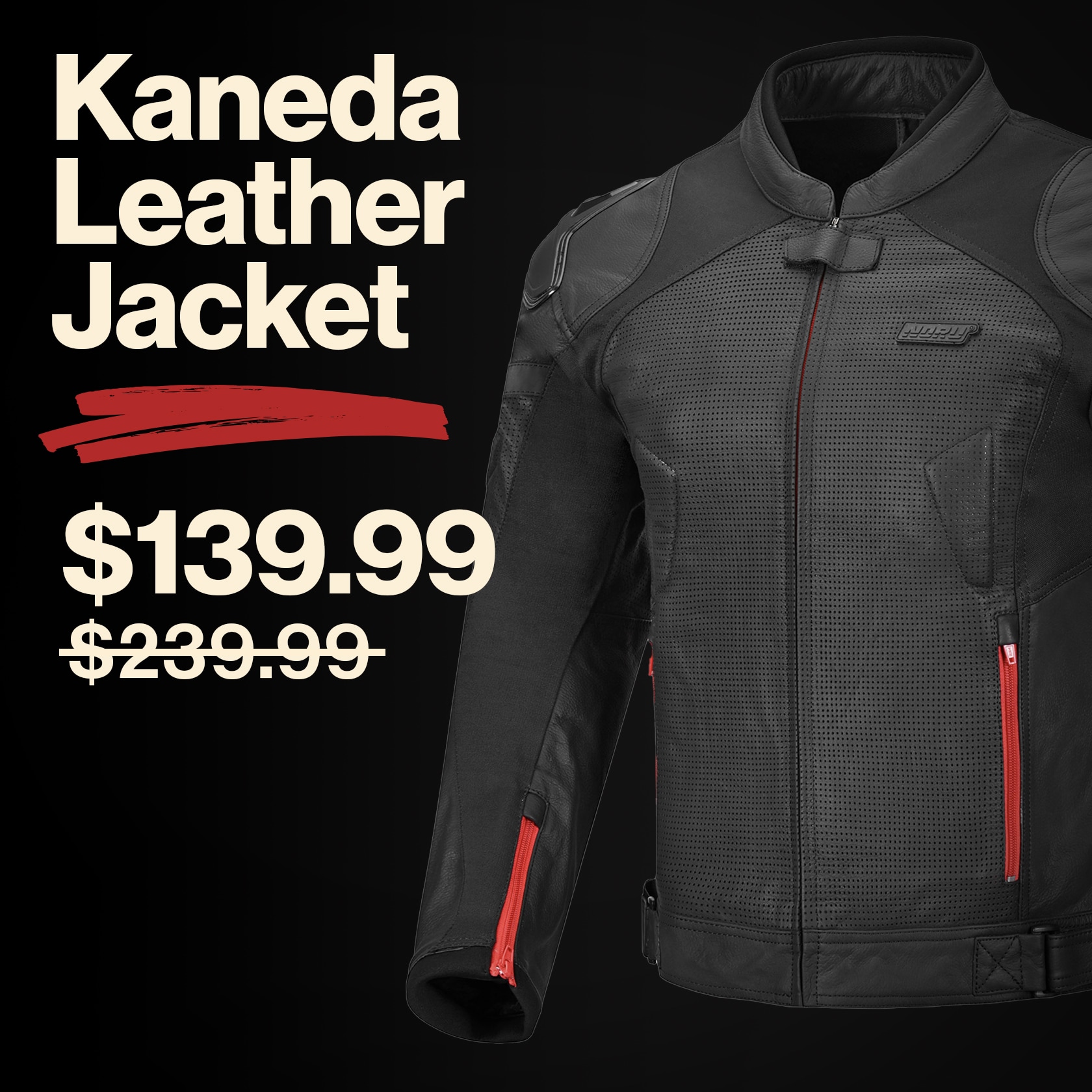 NORU Kaneda Leather Jacket