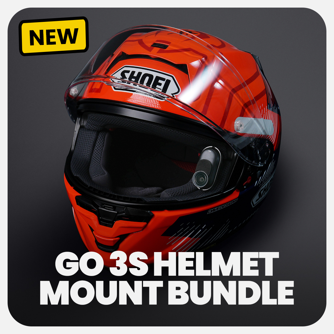 Go 3S Helmet Mount Bundle