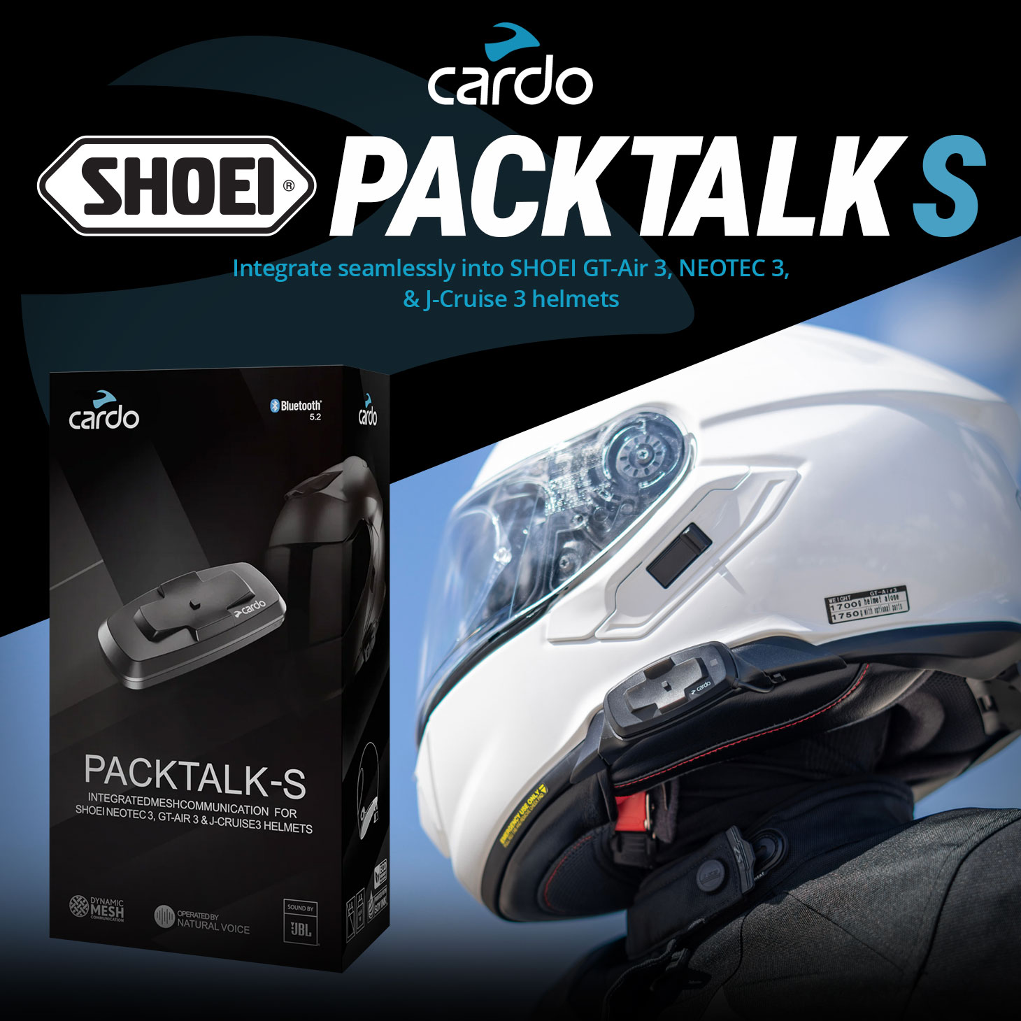 Cardo SHOEI Packtalk-S