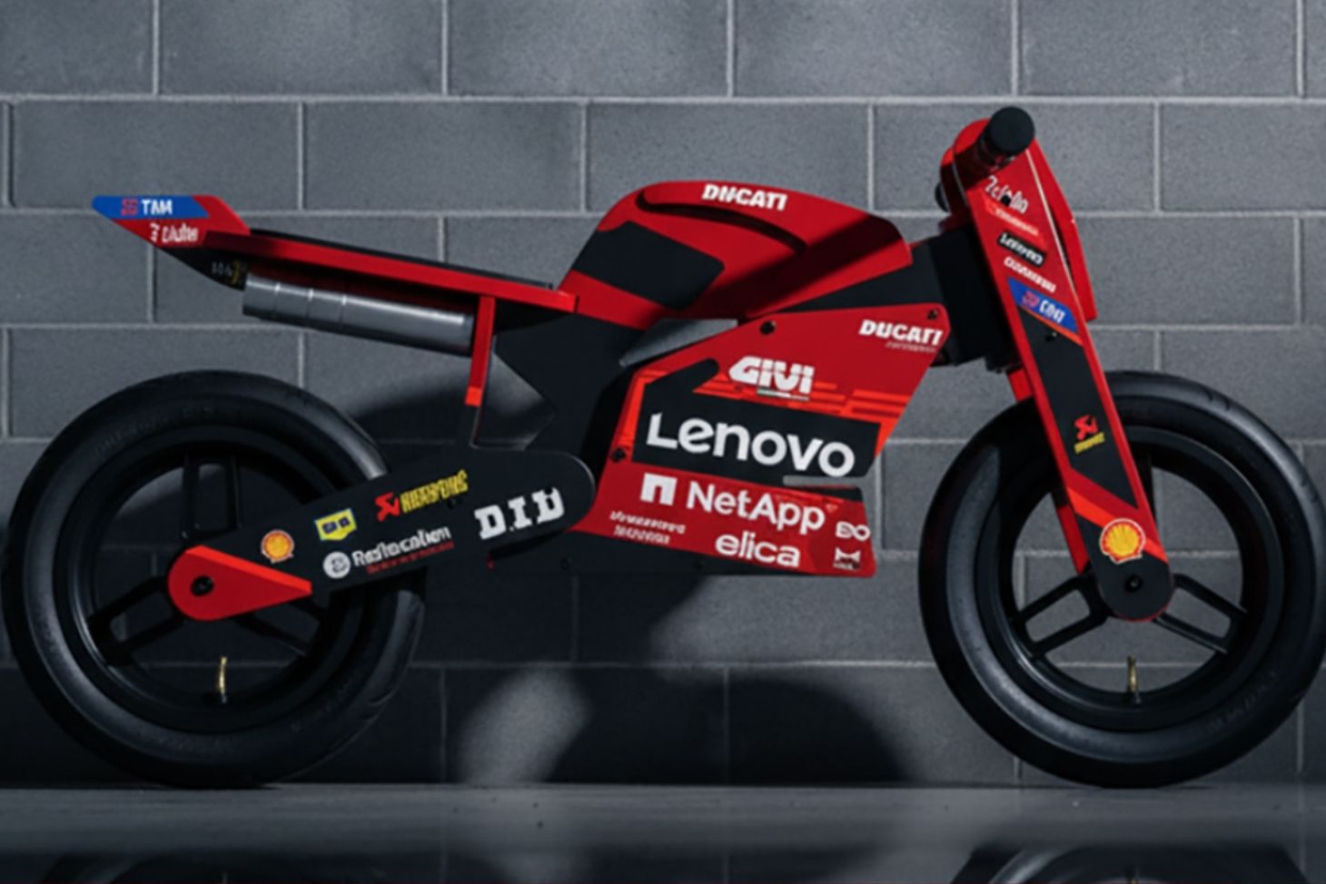 Kiddimoto Ducati Desmo GP25 Balance Bike