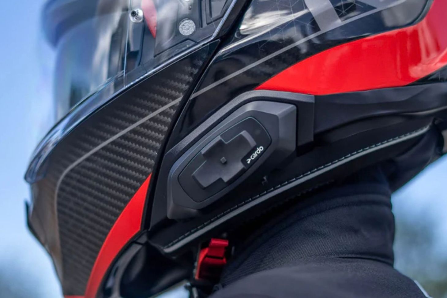 Cardo HJC Spirit integrated into HJC helmet