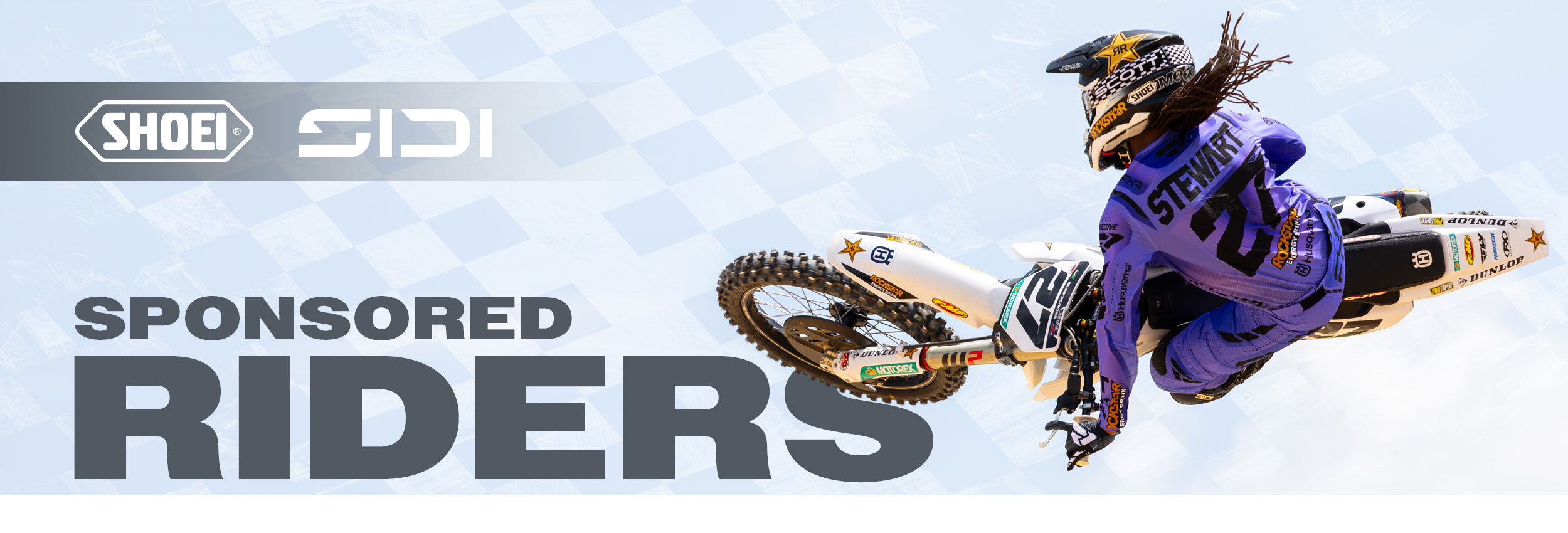 SHOEI and SIDI Sponsored Riders
