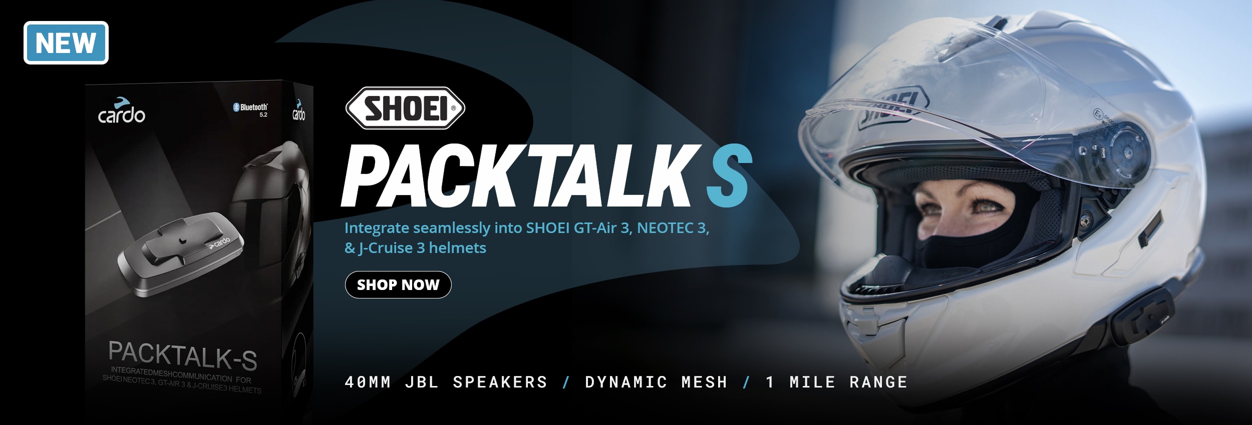 Cardo SHOEI Packtalk-S