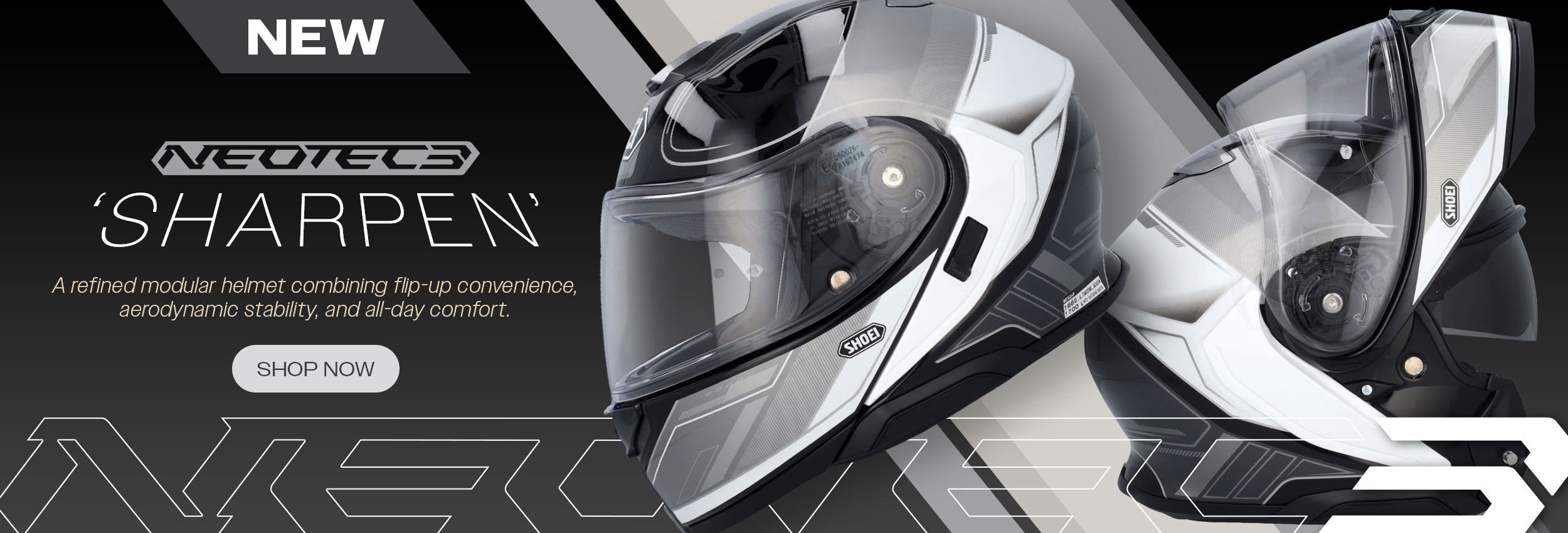 SHOEI Neotec 3 Sharpen