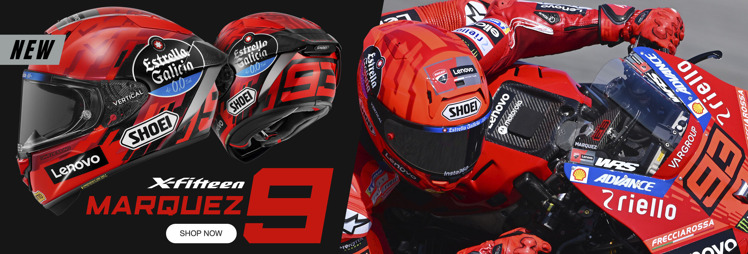 SHOEI X-Fifteen Marquez 9