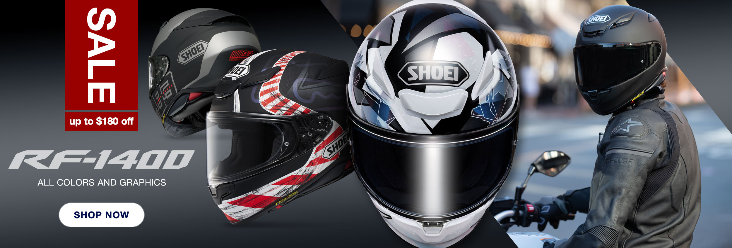 SHOEI RF-1400 Helmets