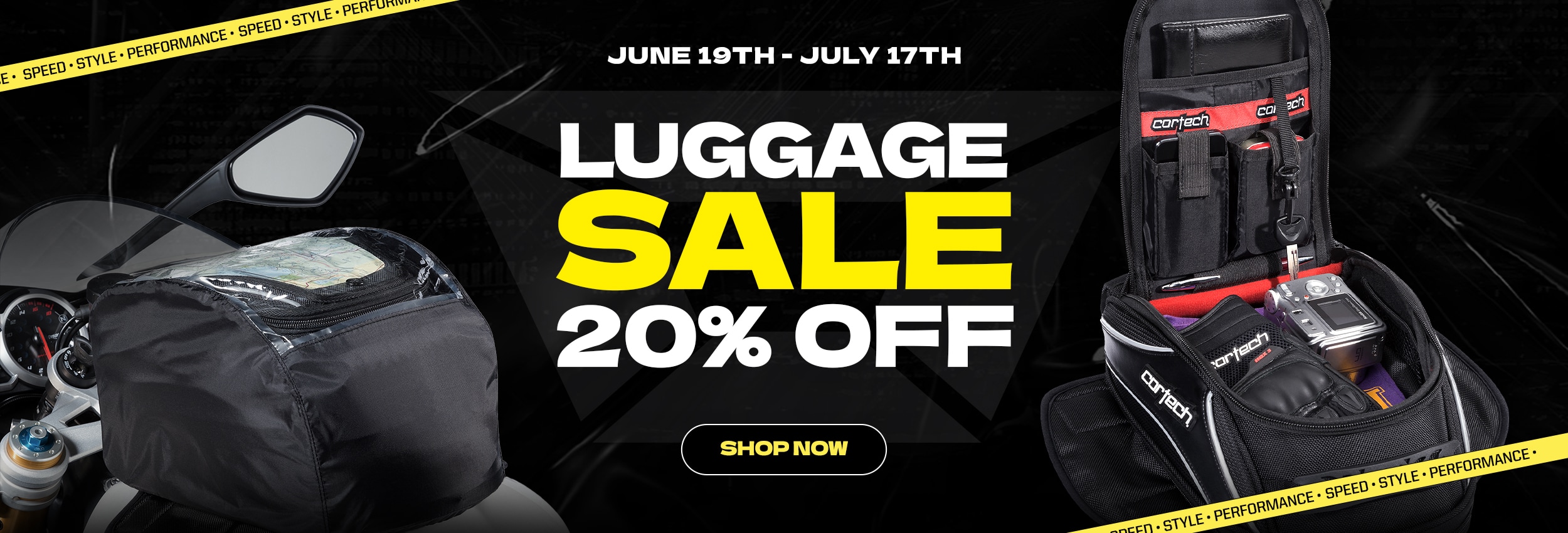 Cortech Luggage Sale