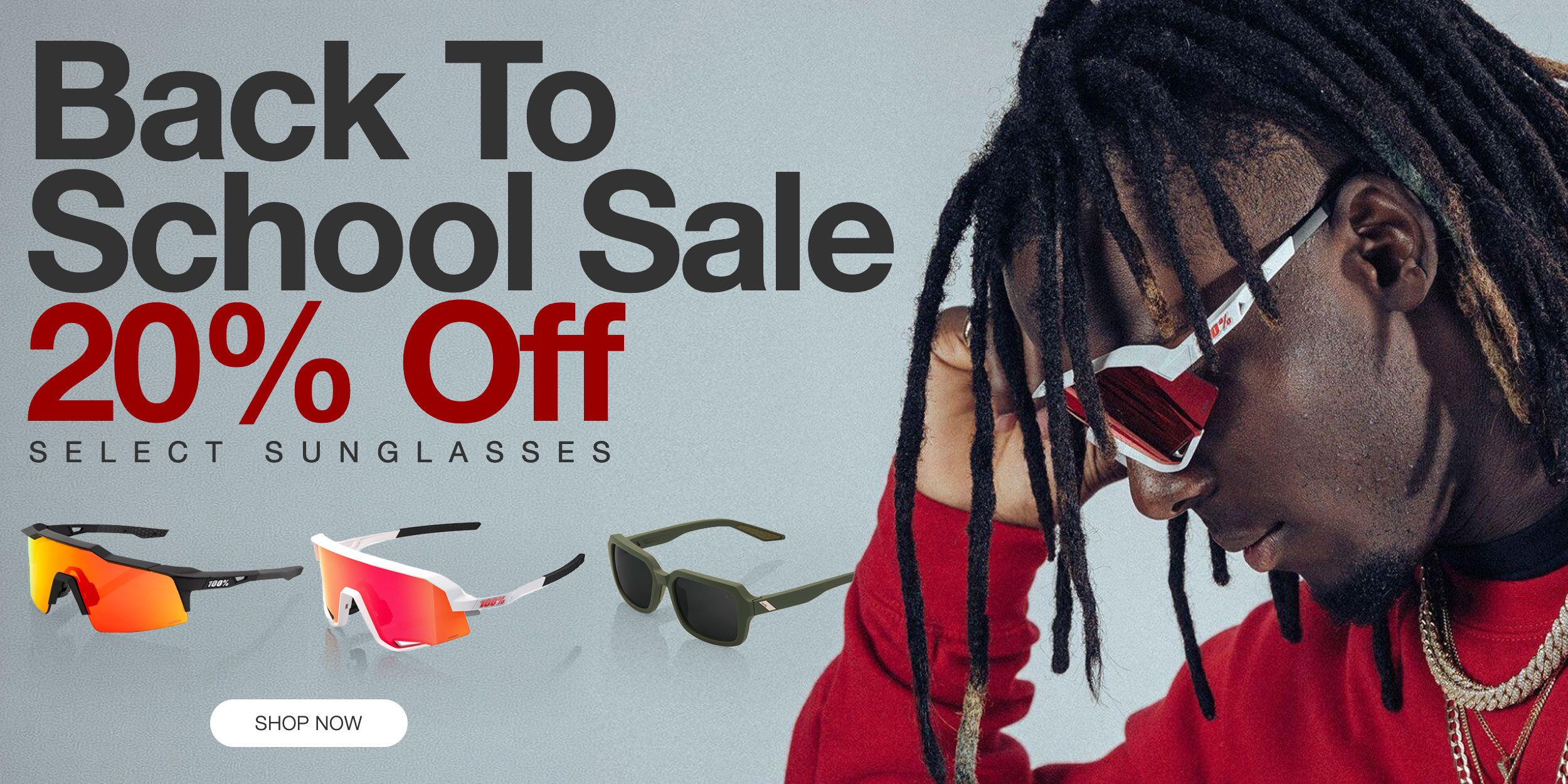100% Back to School Sunglasses Sale