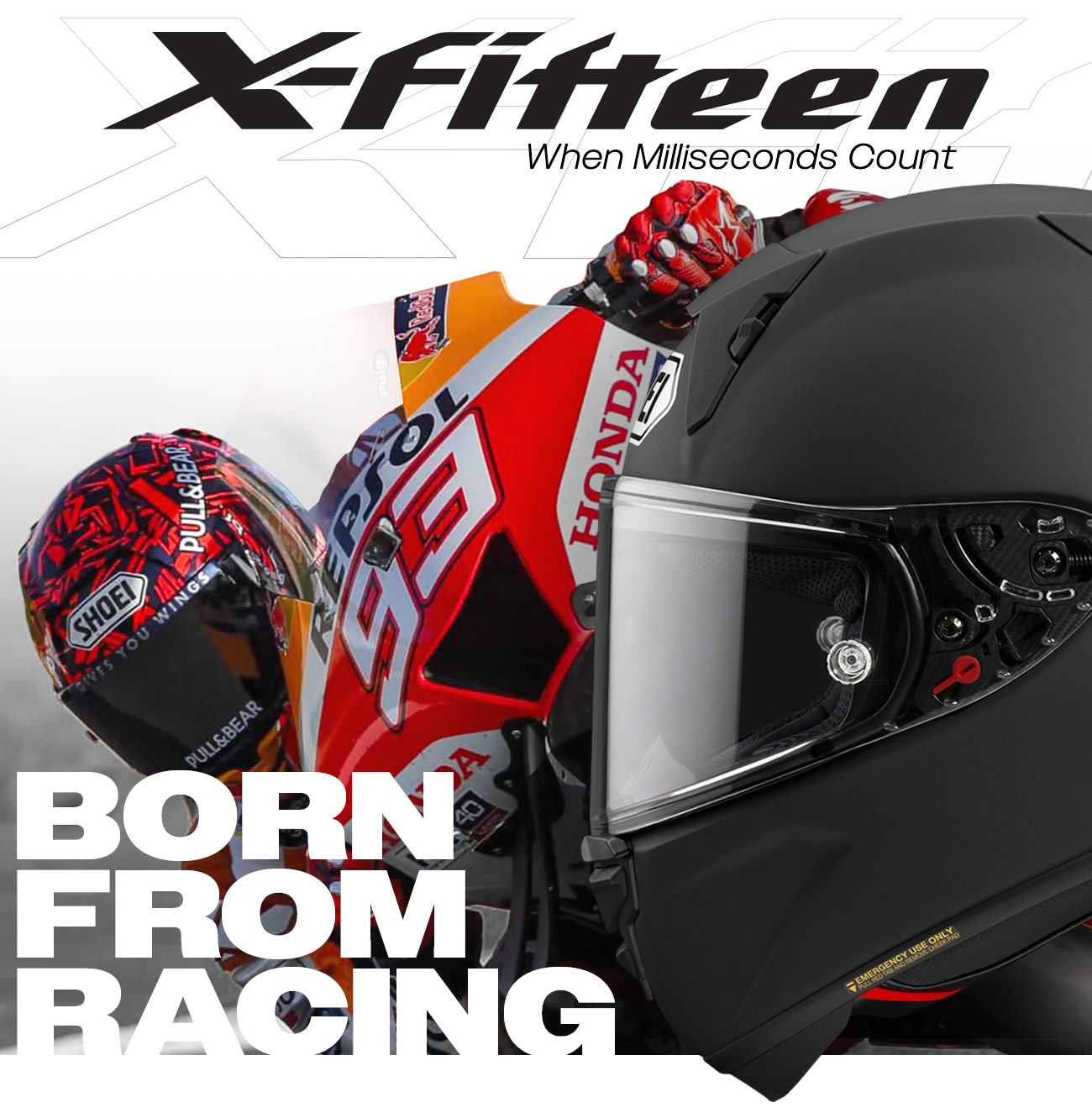 new SHOEI X-FIFTEEN - Born from racing