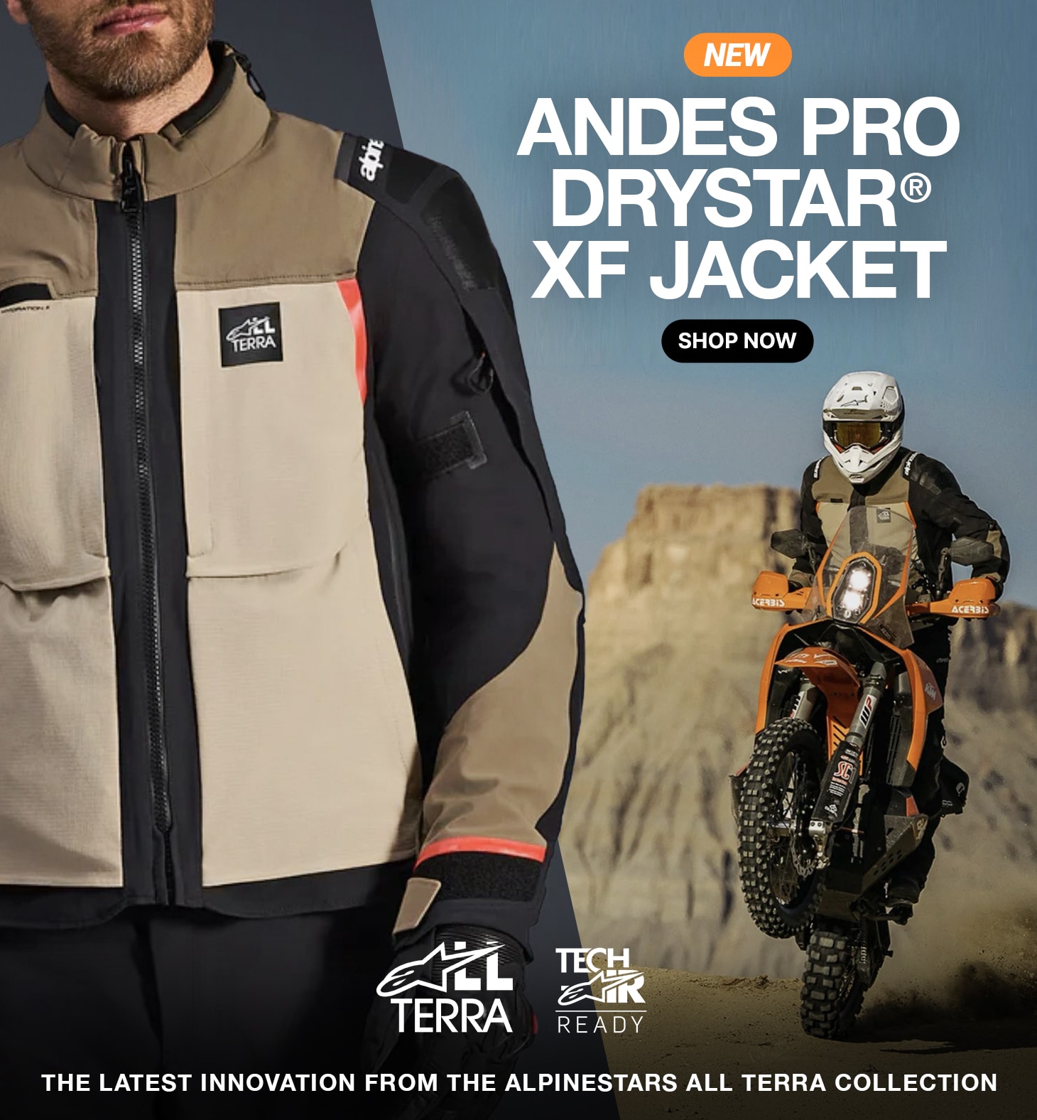 Alpinestars Andes Pro Drystar XF Jacket
