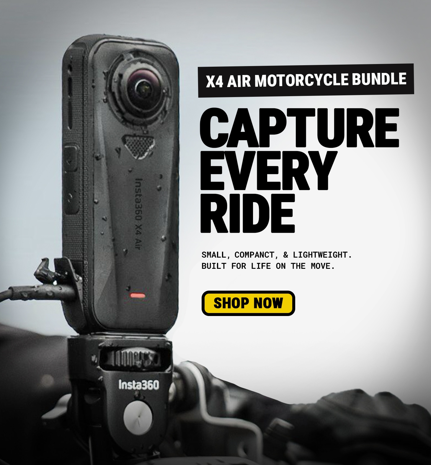 Insta360 X4 Air Motorcycle Bundle