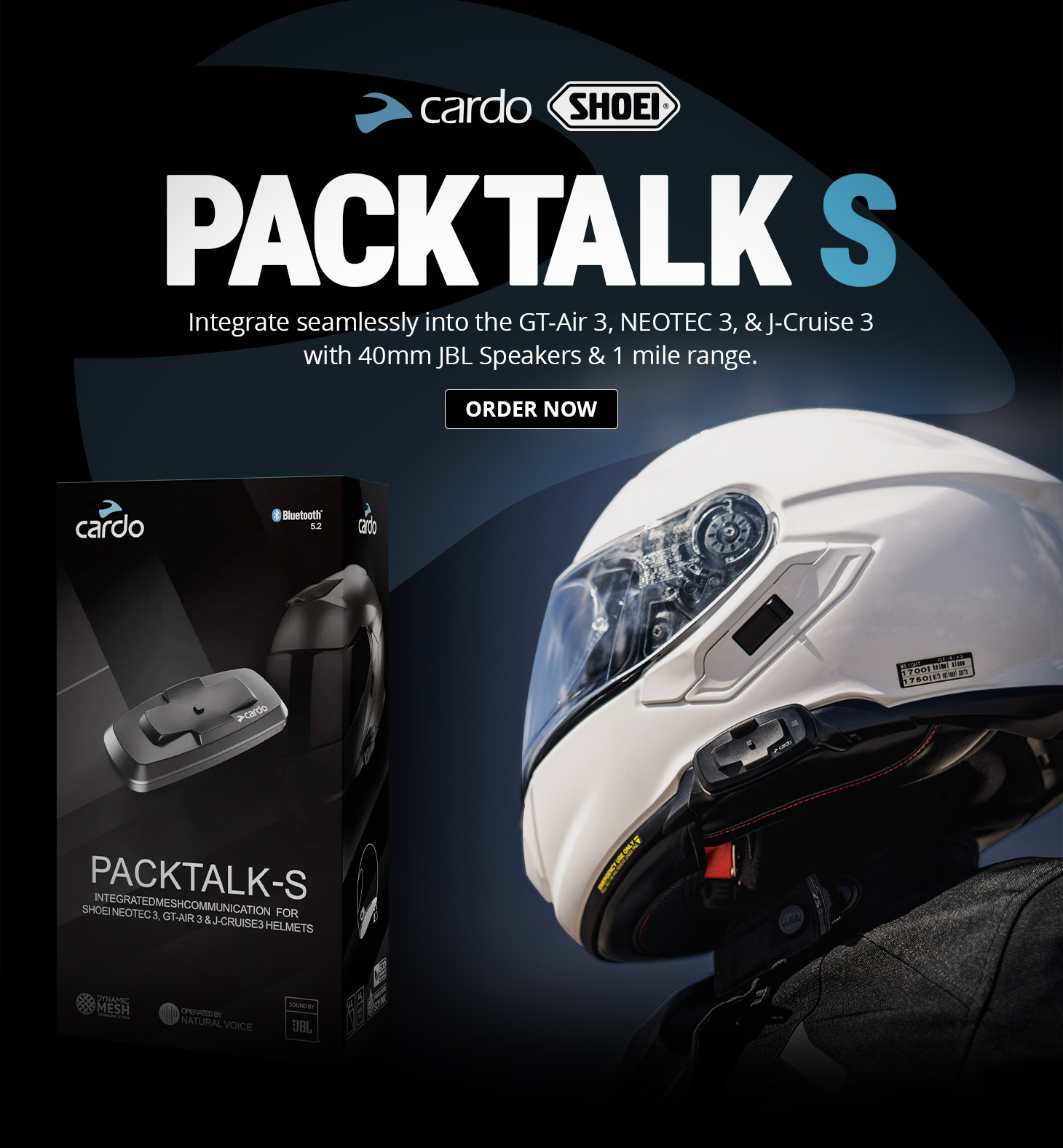 Cardo SHOEI Packtalk S