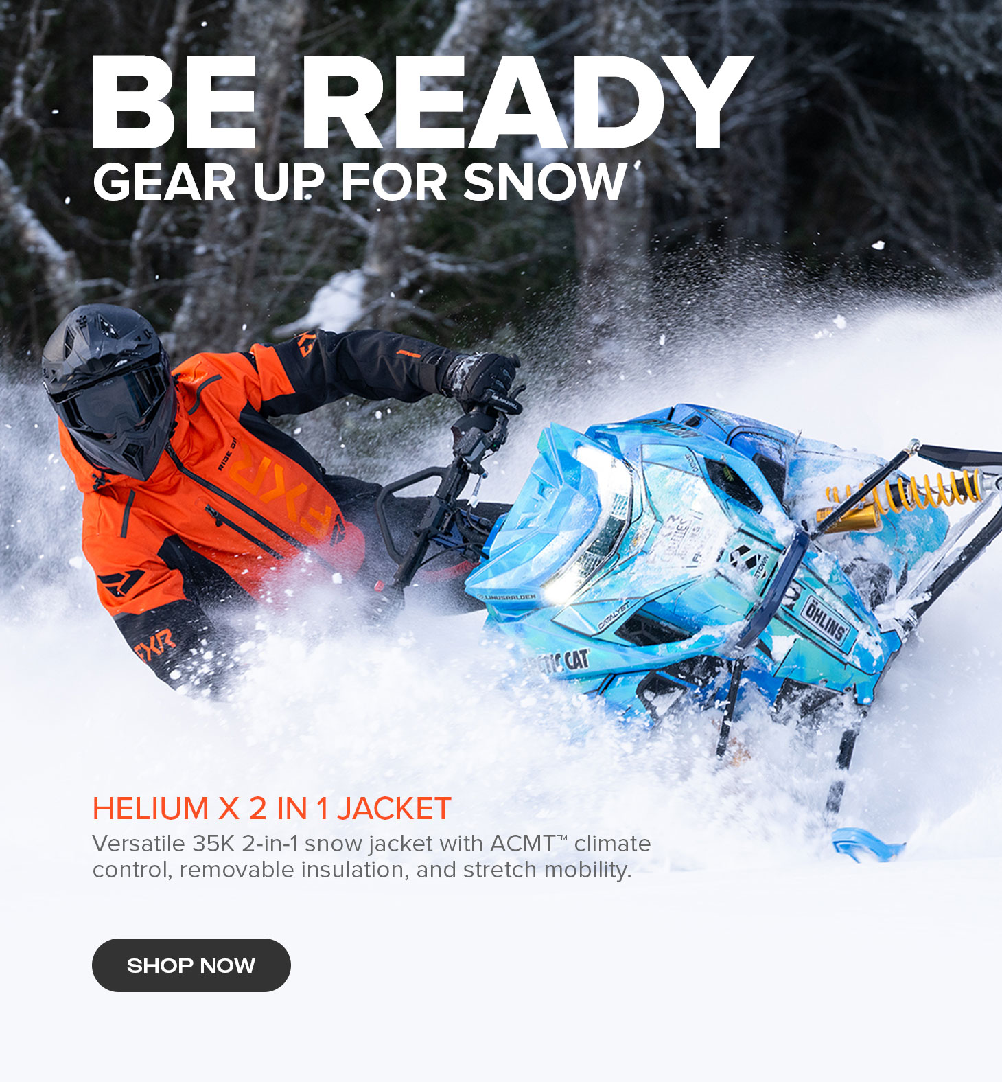 FXR Helium X 2 in 1 Snow Jacket