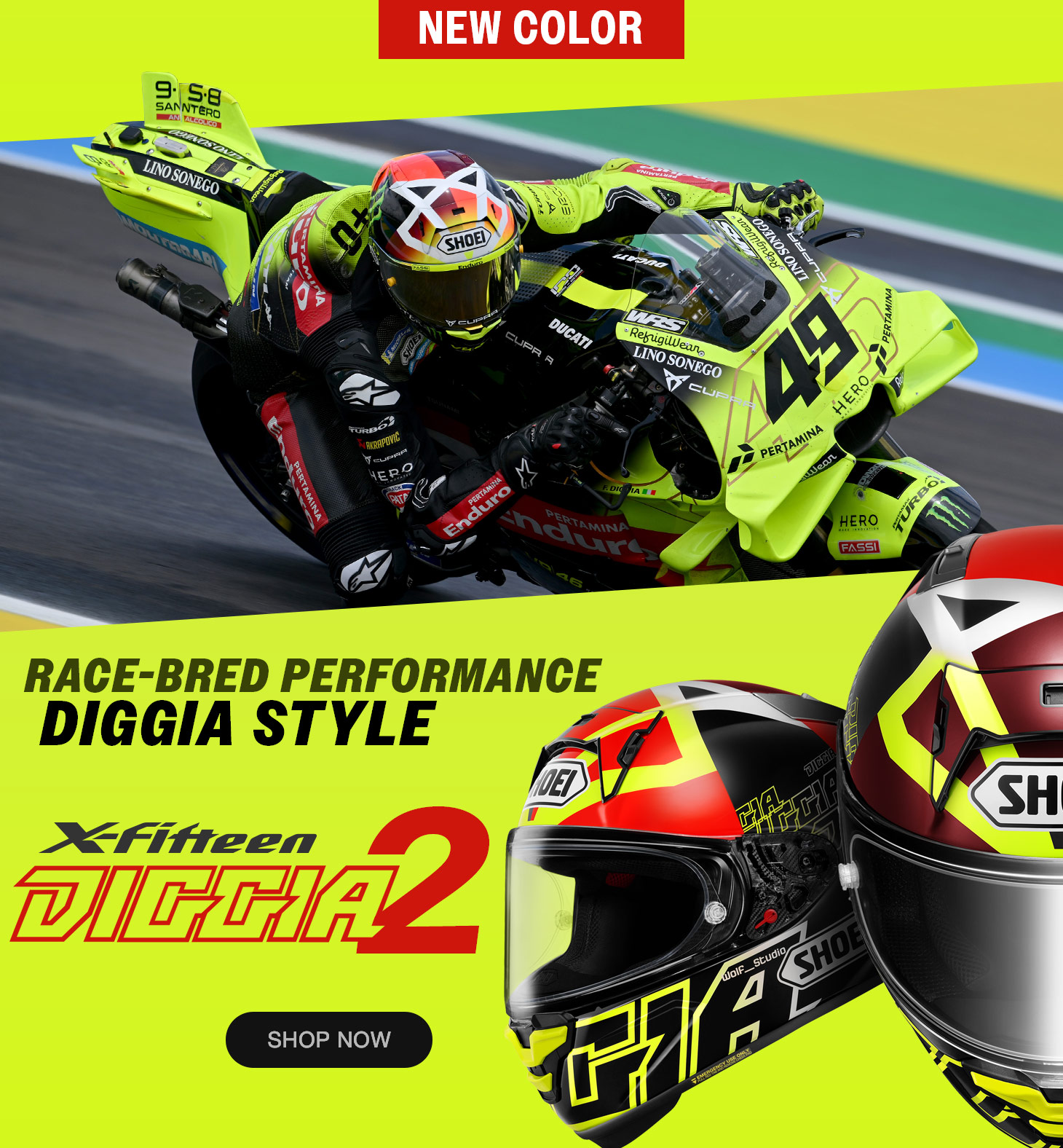 SHOEI X-Fifteen Diggia2