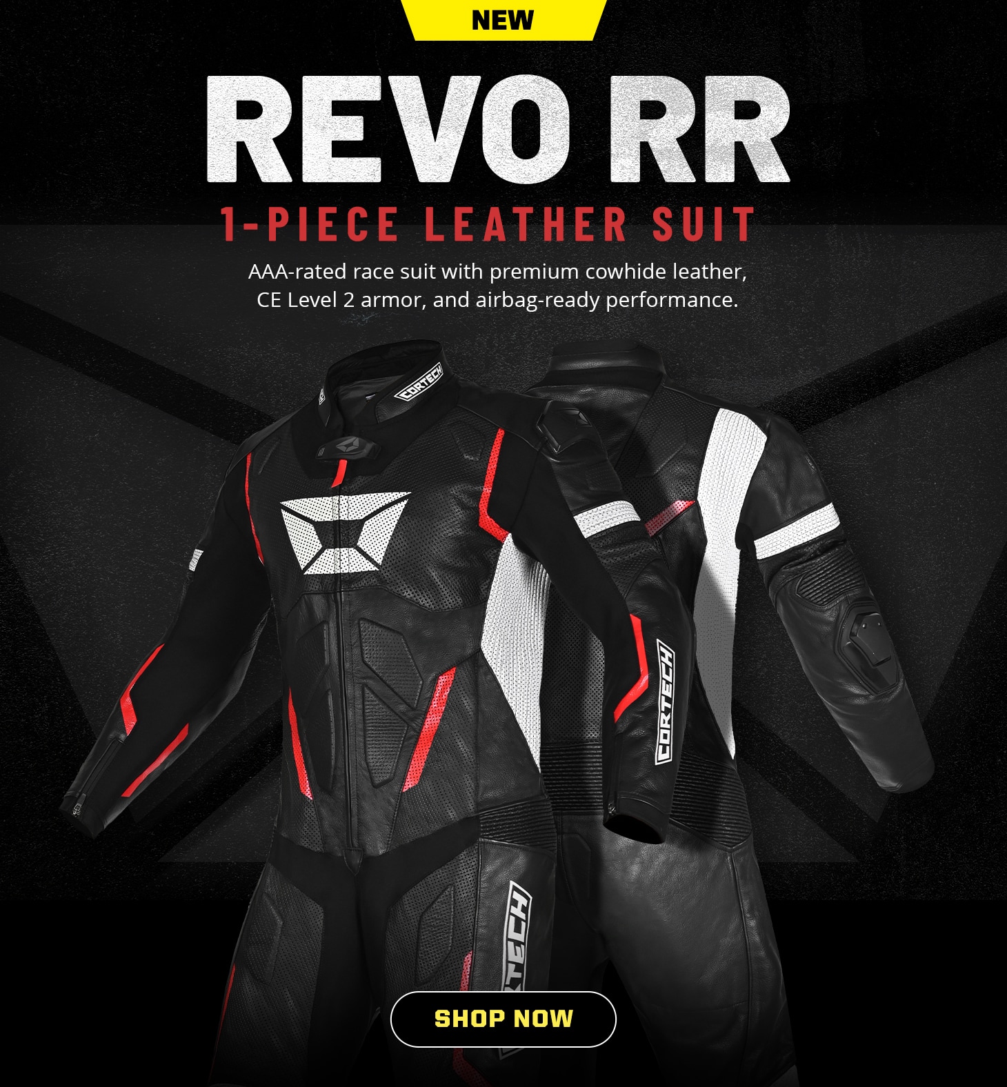 Revo RR 1-Piece Leather Suit