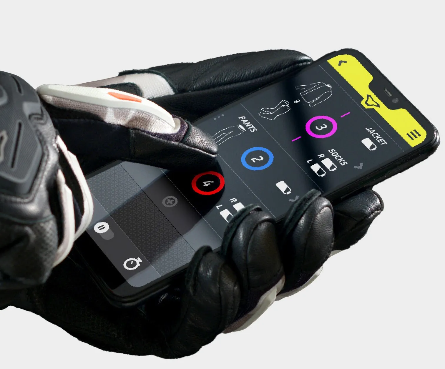 MACNA Heated App heat control