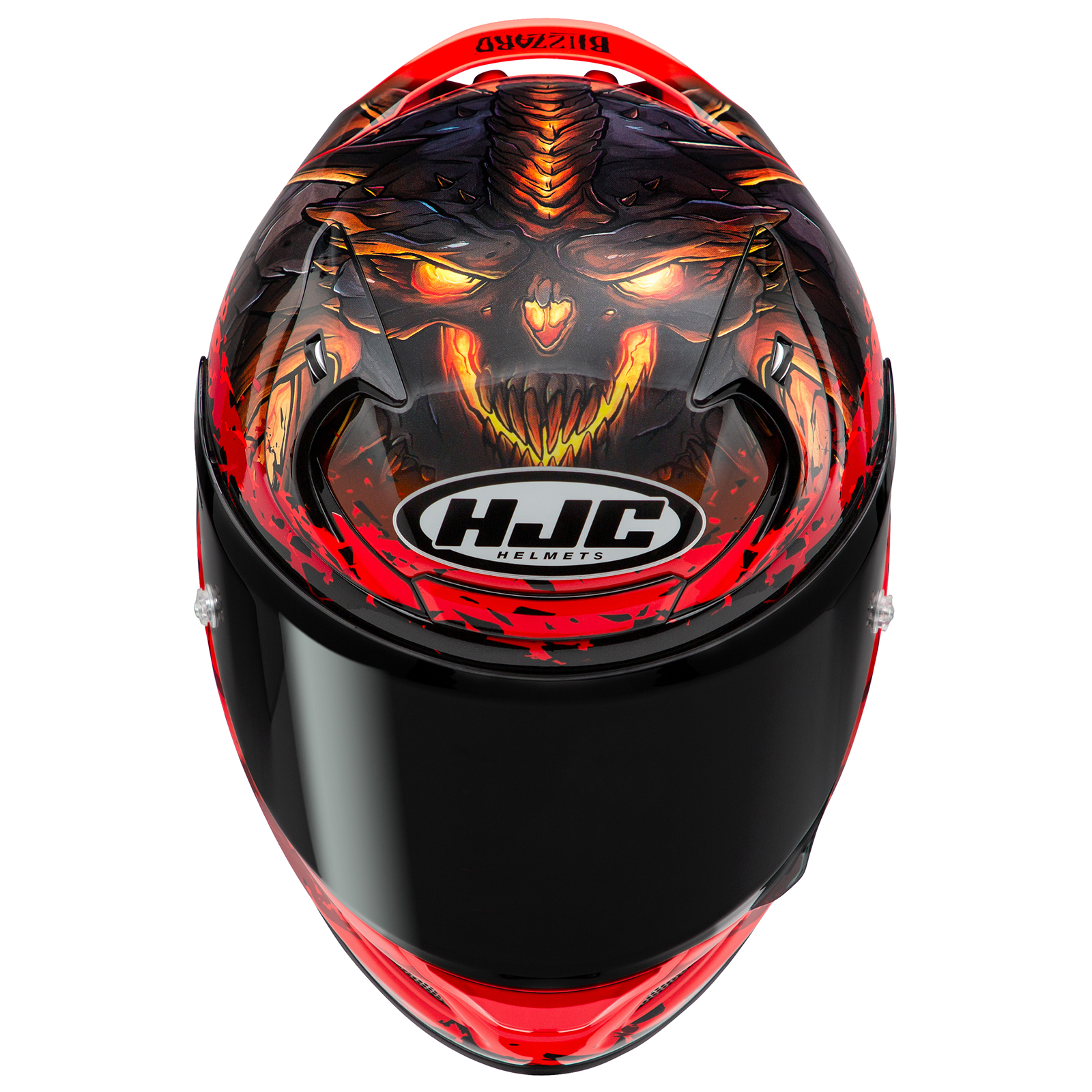 hjc character helmet RPHA 12 Diablo Blizzard - Diablo Blizzard MC-1