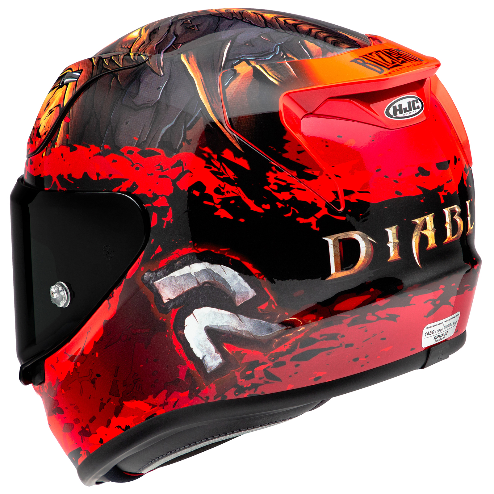 HJC RPHA 12 Diablo Blizzard - Helmet House