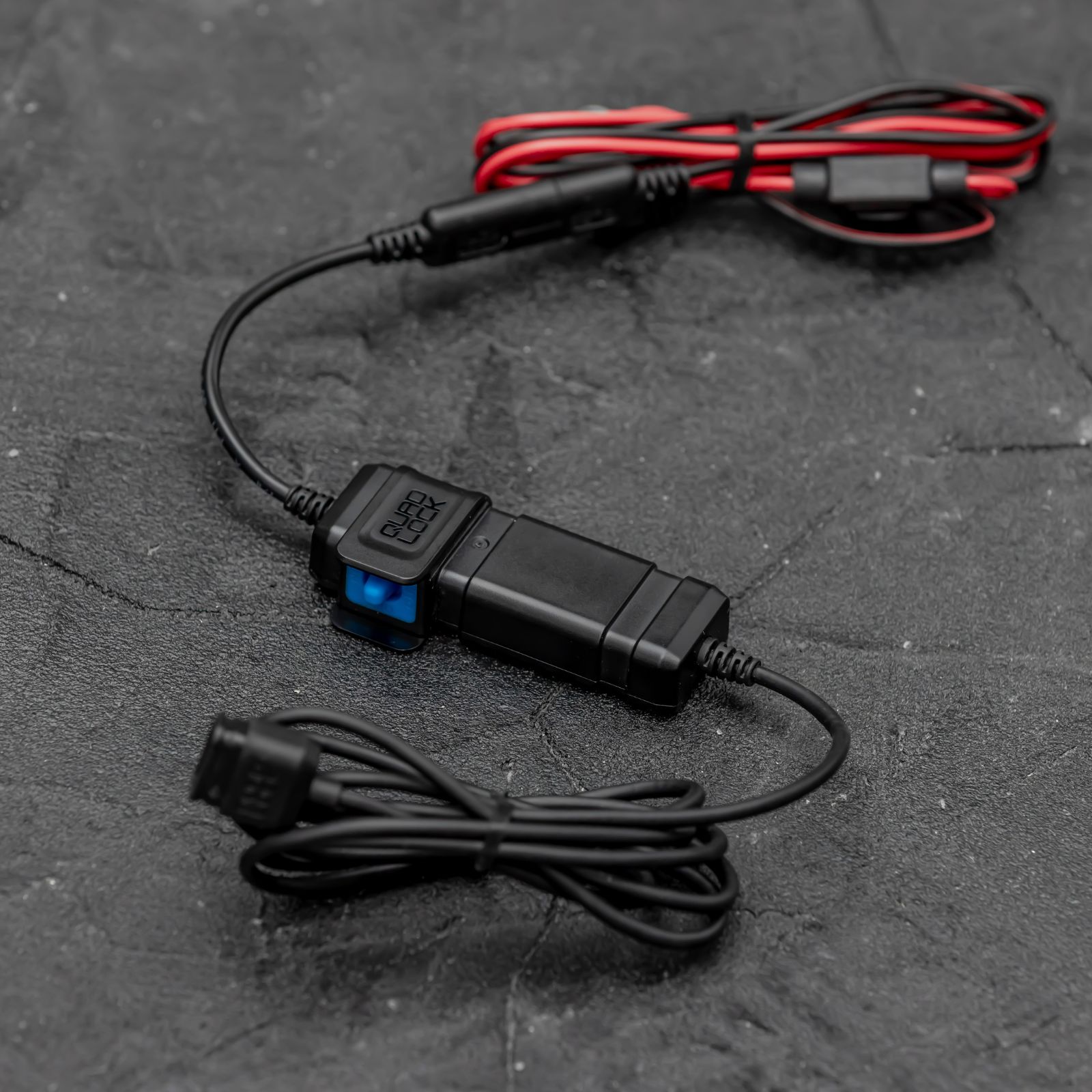 Quad Lock Waterproof 12V to USB Smart Adaptor - Helmet House