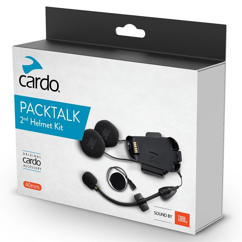 Cardo Packtalk 2nd Helmet JBL Kit - Helmet House