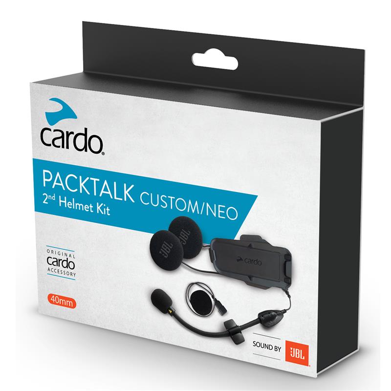 Cardo Packtalk NEO 2nd Helmet JBL Kit - Helmet House