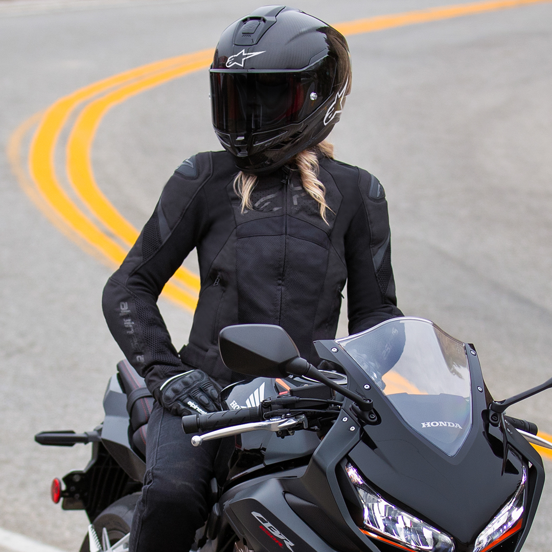 Stella T-GP Plus R v4 Airflow Jacket Black/White X-Small