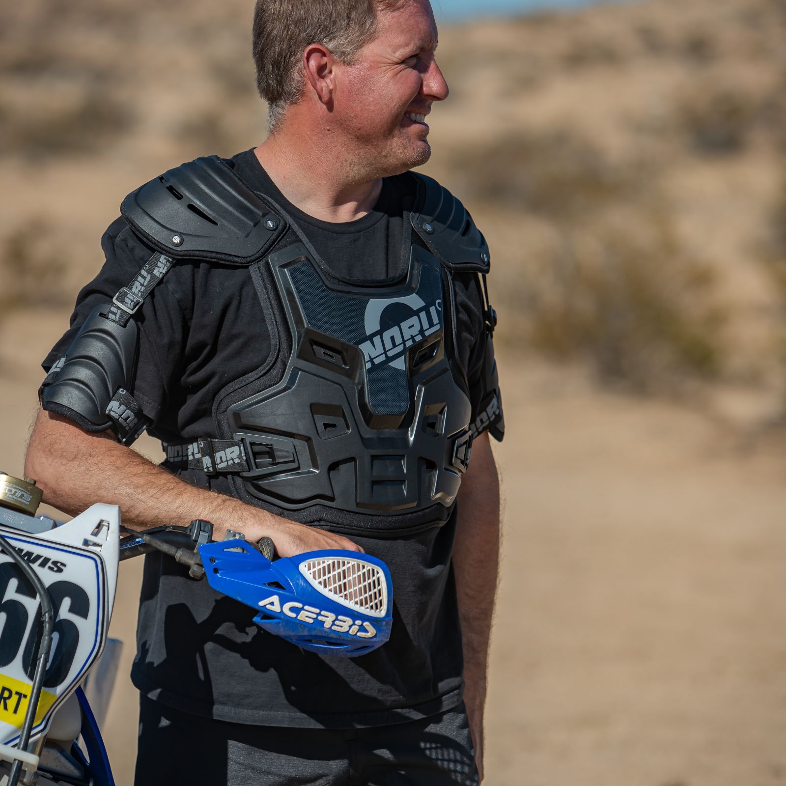 NORU Off-Road Mamoru SX Roost Guard - Helmet House