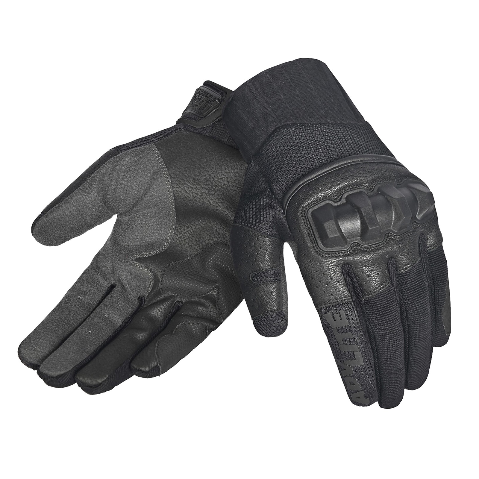 Adventure Lite Armored Gloves - Black/Black - Small