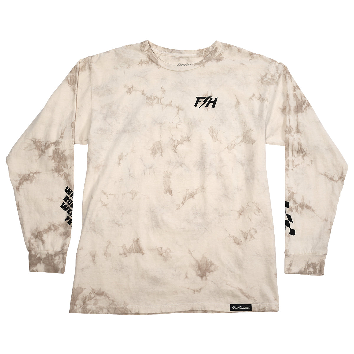 Fasthouse Snakebite Tie Dye Long Sleeve Tee - Helmet House