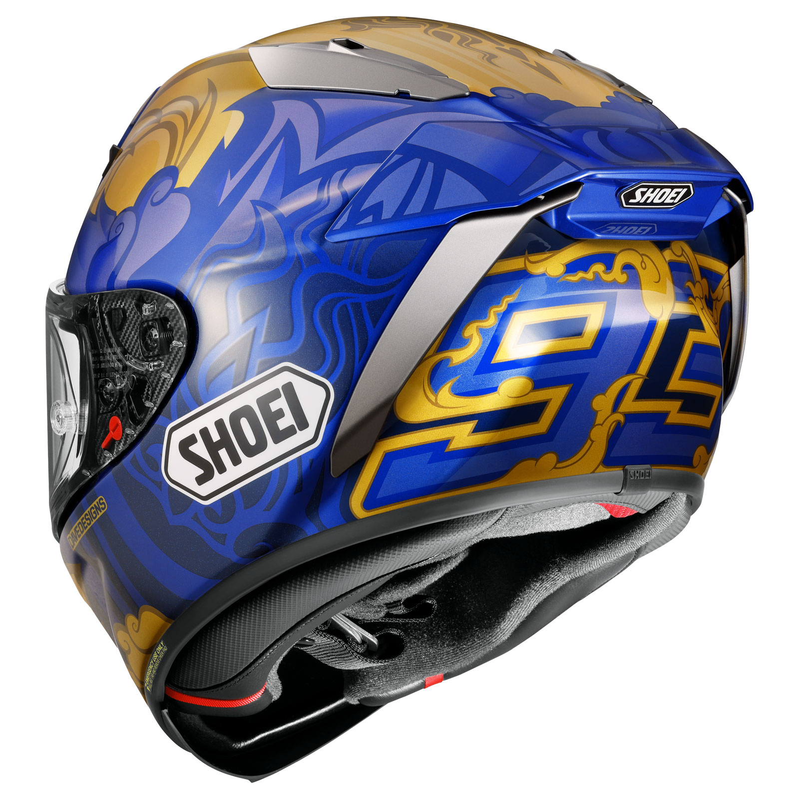 SHOEI X-Fifteen Marquez Thai – SHOEI® Helmets USA