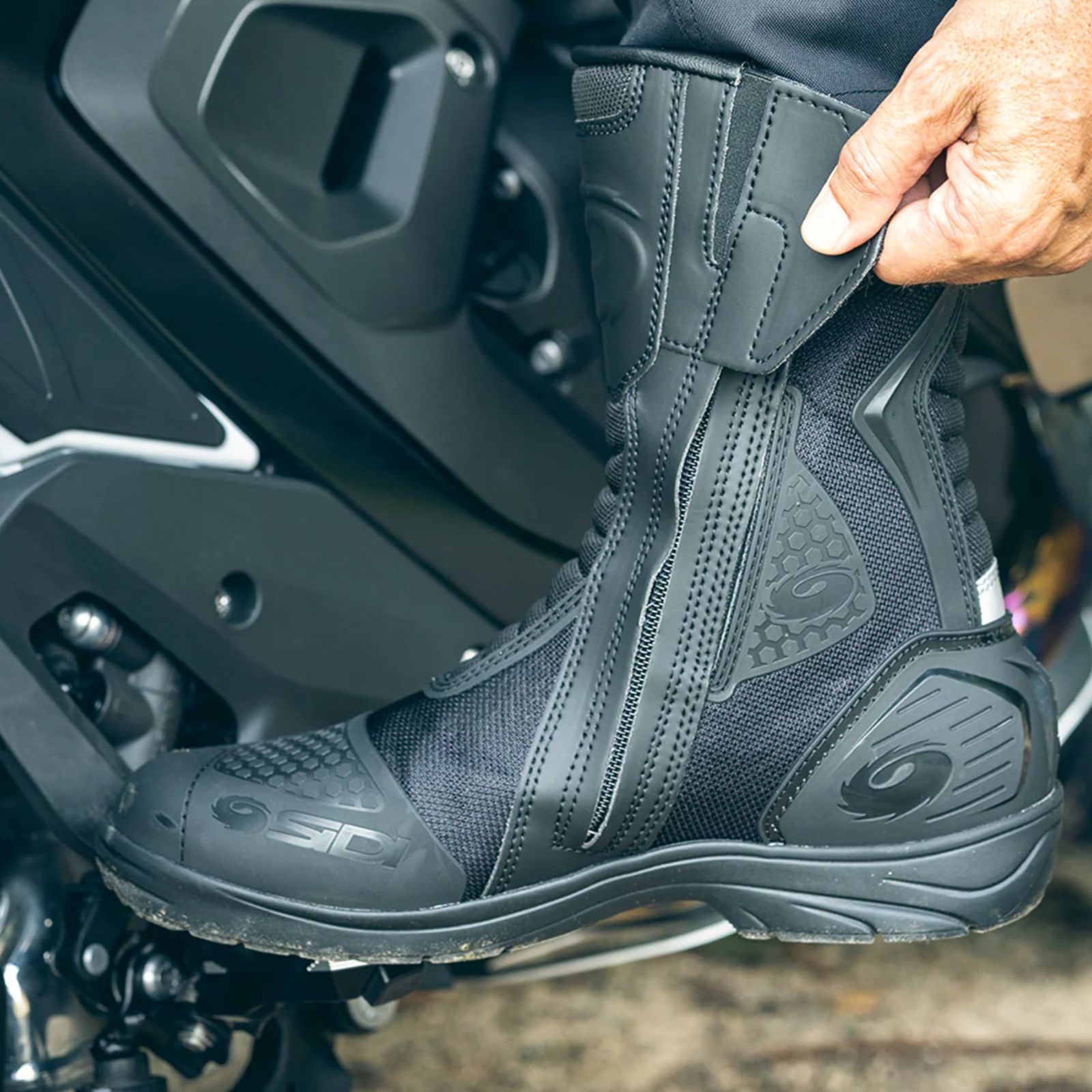 未使用級✨シディSidi Aria Gore-Tex ゴアテックス バイク 黒 - メルカリ