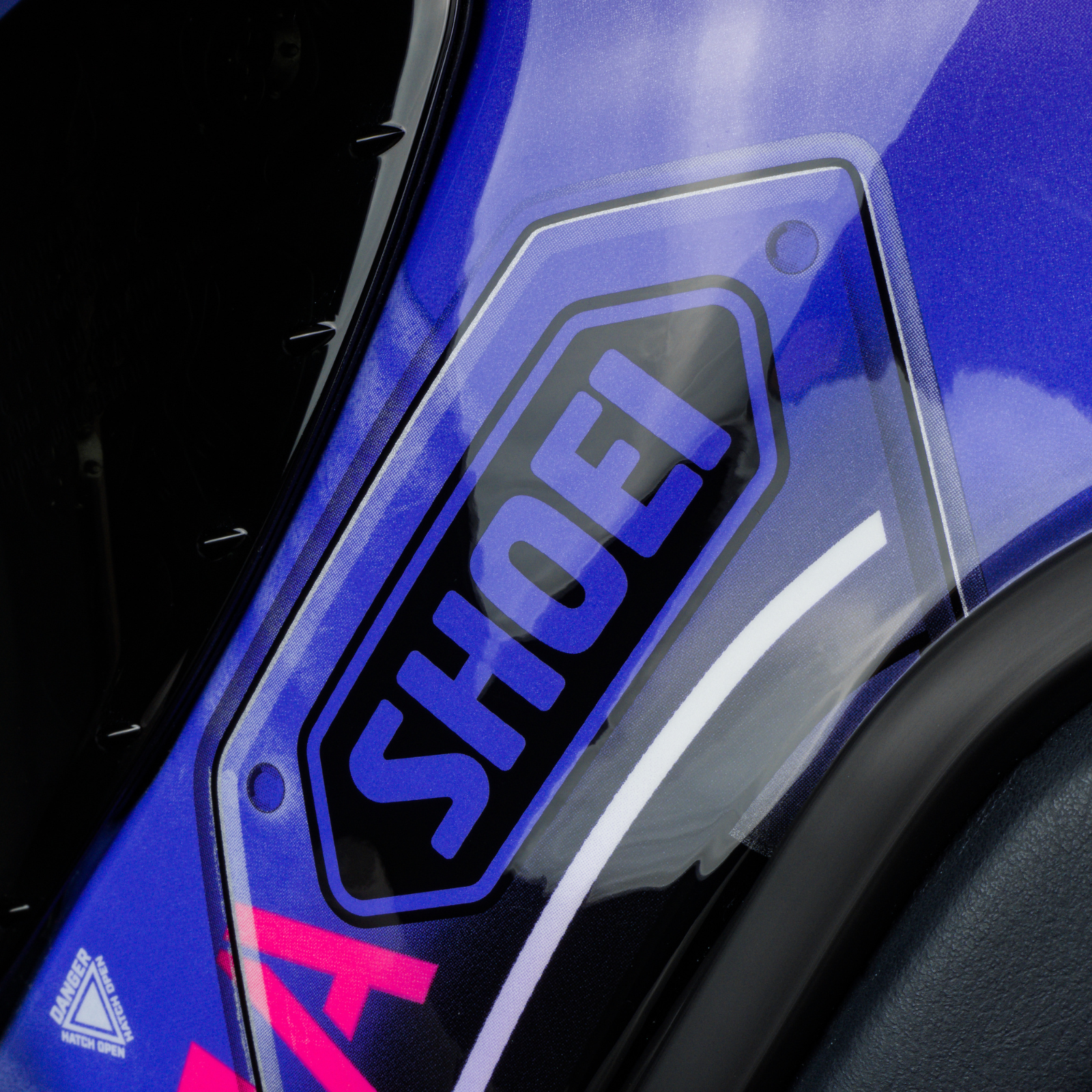 SHOEI RF-1400 Black Tri-Star's Zaku II High Mobility Type - Helmet