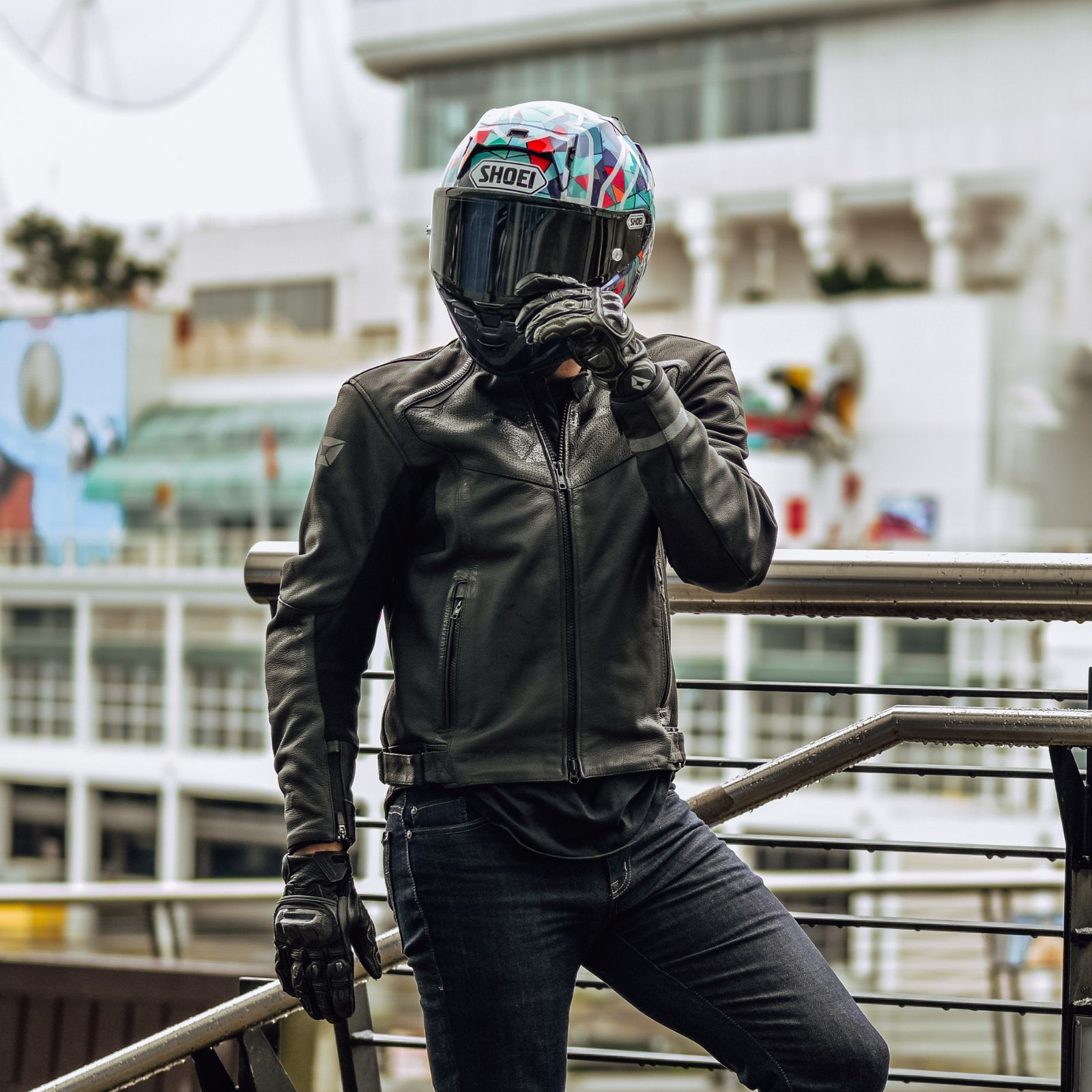 h*o様 SEE CAP SPORTS JACKET / レザージャケット CC Cortech Chicane Leather Jacket - Helmet House