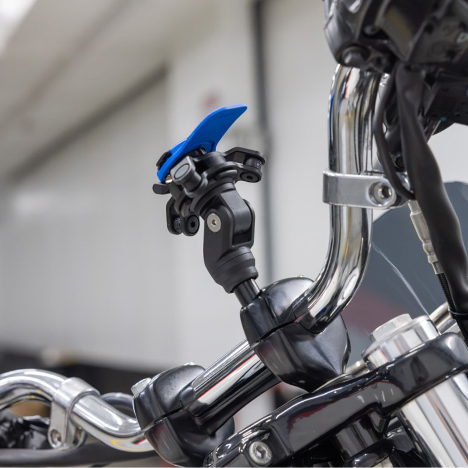 Quad Lock Motorcycle Handlebar Clamp Mount - Helmet House