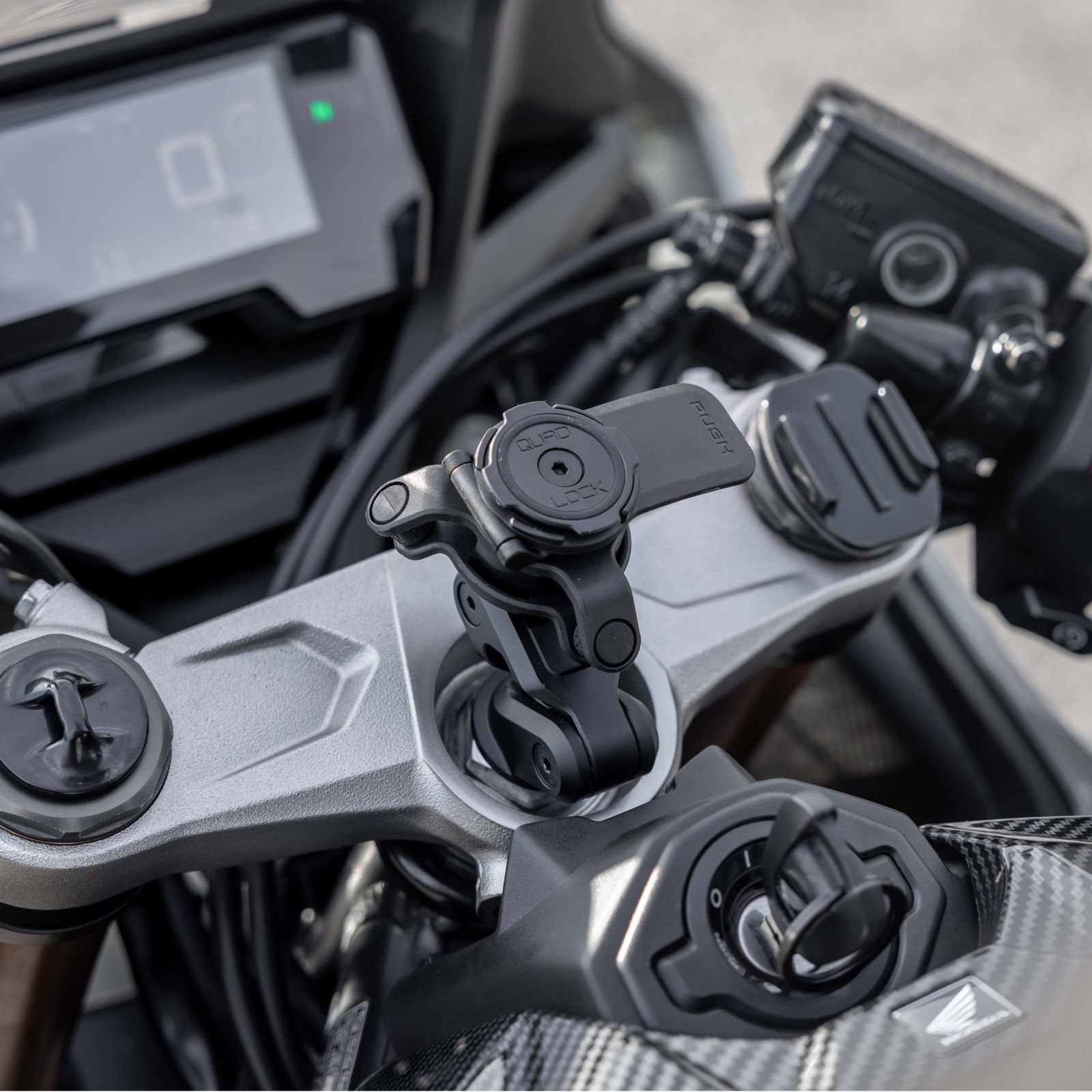 Quad Lock Motorcycle Fork Stem Mount Pro - Helmet House