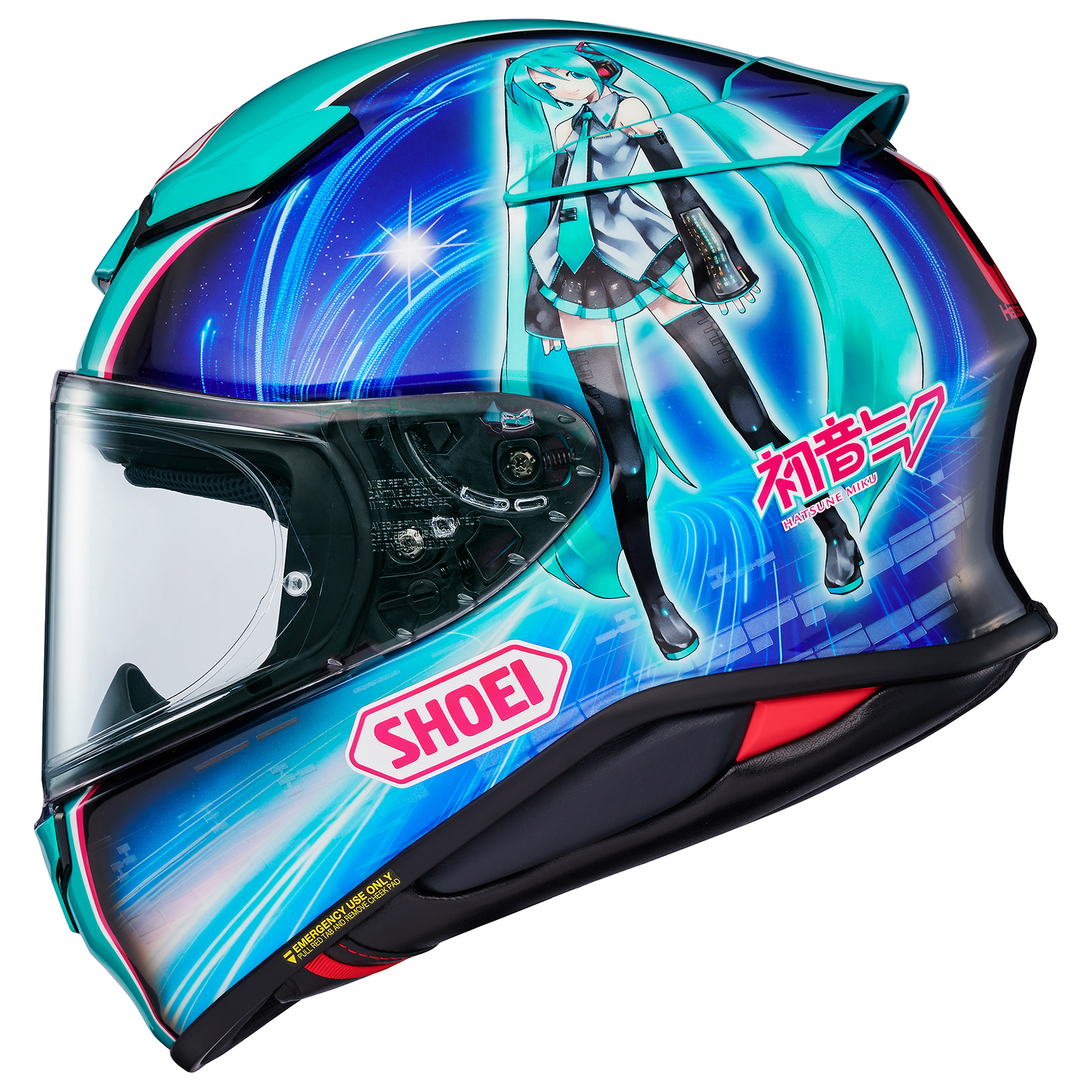 SHOEI RF-1400 Hatsune Miku - Helmet House