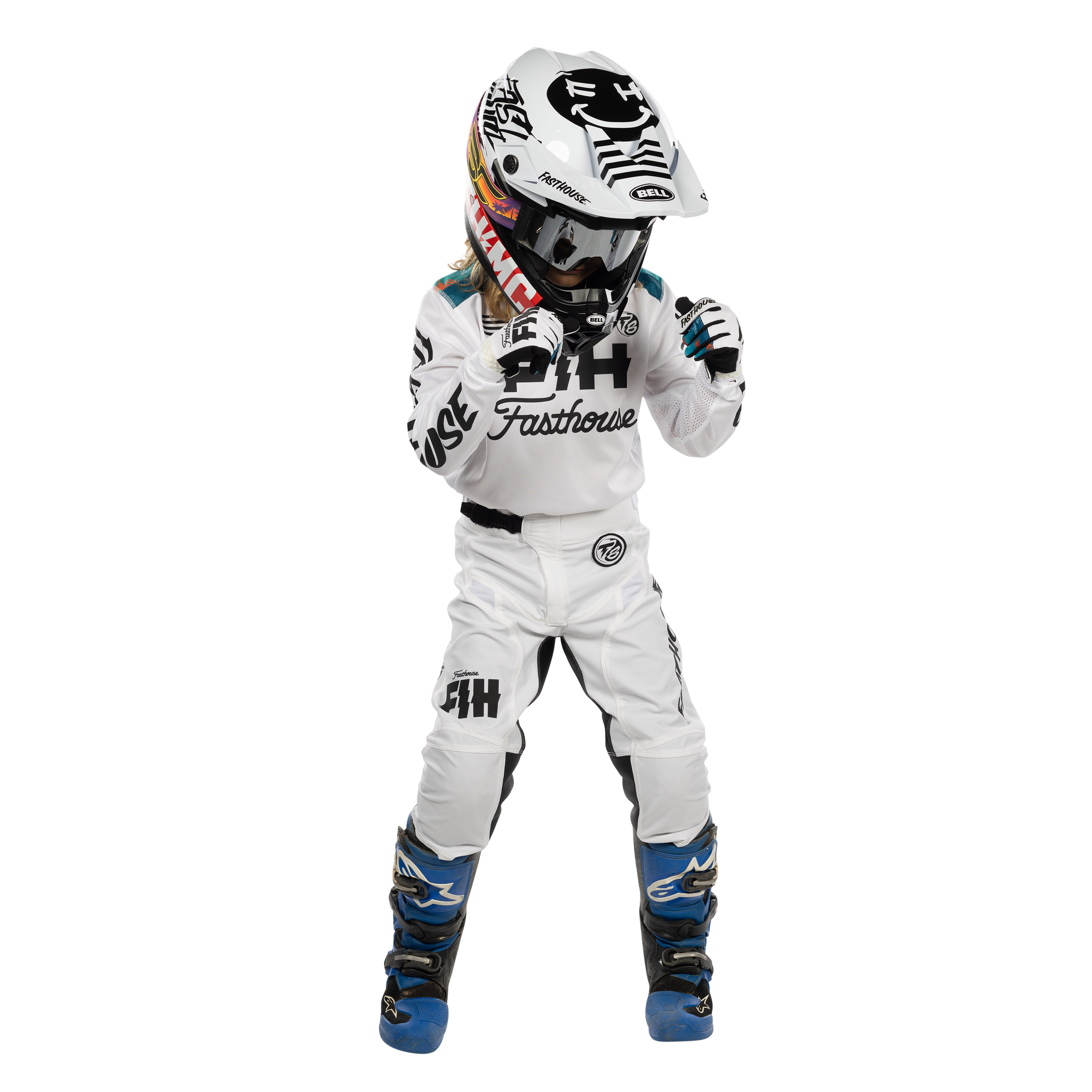 Fasthouse Youth Grindhouse Pro TB Island Hopper Pants - Helmet House