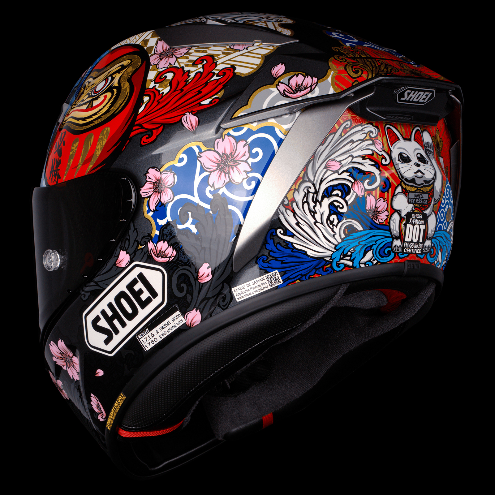 SHOEI X-Fifteen Marquez Motegi 5 – SHOEI® Helmets USA