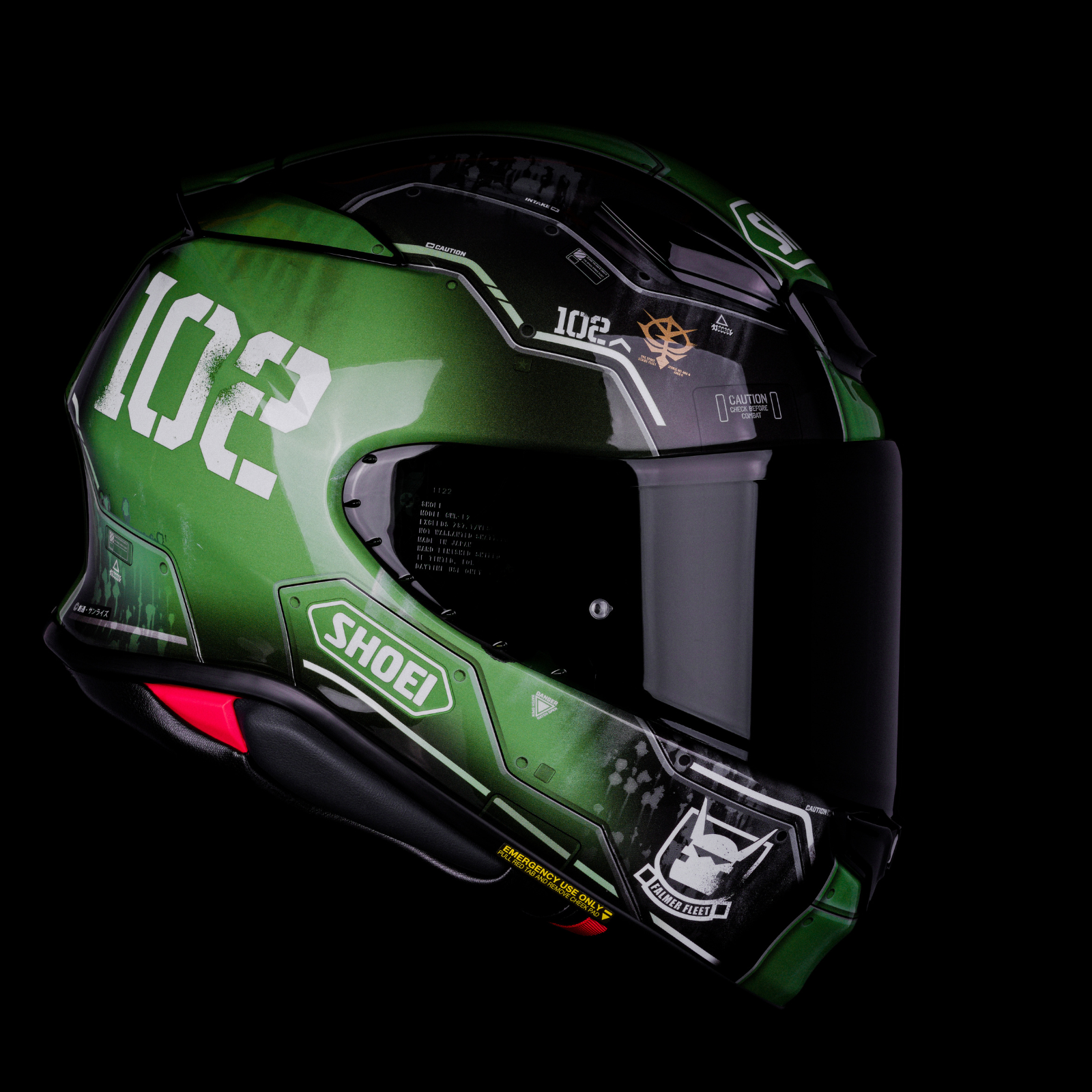SHOEI RF-1400 MS-06C-6 Zaku II - Helmet House