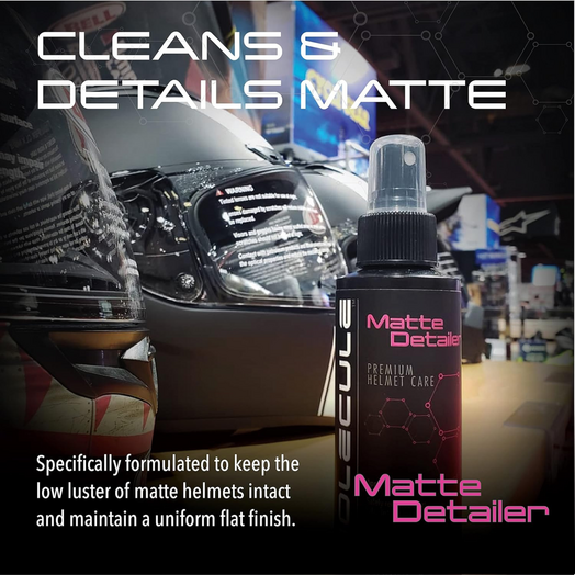 Helmet Matte Detailer 4 oz Sprayer 7