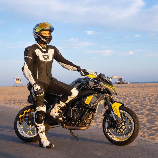 Revo Sport Air Men's 1-Piece Leather Suit 20