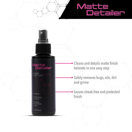 Helmet Matte Detailer 4 oz Sprayer 3